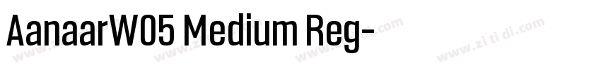 AanaarW05 Medium Reg字体转换 AanaarW05 Medium Reg字体转换